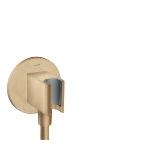 hansgrohe Portereinheit Axor Fixfit rd, m RV, int Haltefunkt., brush. bron