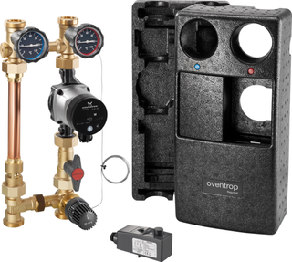 Oventrop Anbindsyst. Regumat F-180 DN 25, Grundfos-Pumpe ALPHA2 25-60