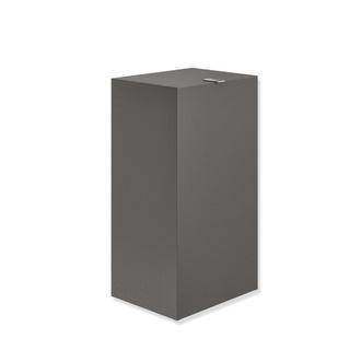 HEWI Papierabfallbehälter System 900 E pb dunkelgr. pgl matt, 60 l, m D.