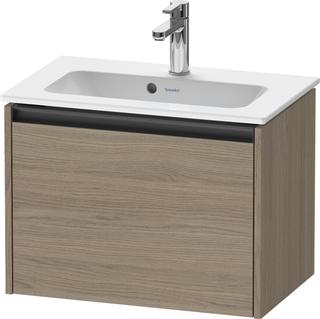 Duravit WT-Unterschrank Ketho.2 Compact 61x39cm, Ei terra, 1 Auszug, wandhängend