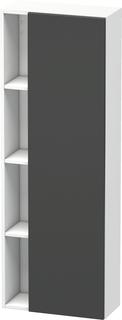 Duravit Hochschrank DuraStyle 50x24x140cm, Tür re, graph matt/we matt