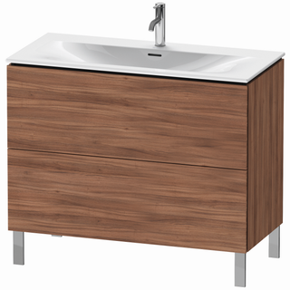 DU WTU L-Cube boden.,704x1020x481mm 2Auszüge, nussbaum natur ES Ahorn