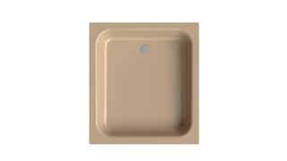 Duschwanne BetteQuinta 100x90x15cm, greige