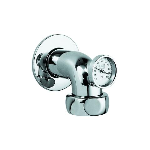 Artikelbild 1 des Artikels „GROHE Abgangsbogen 12448 Ausladung 90mm mit Thermometer 2
