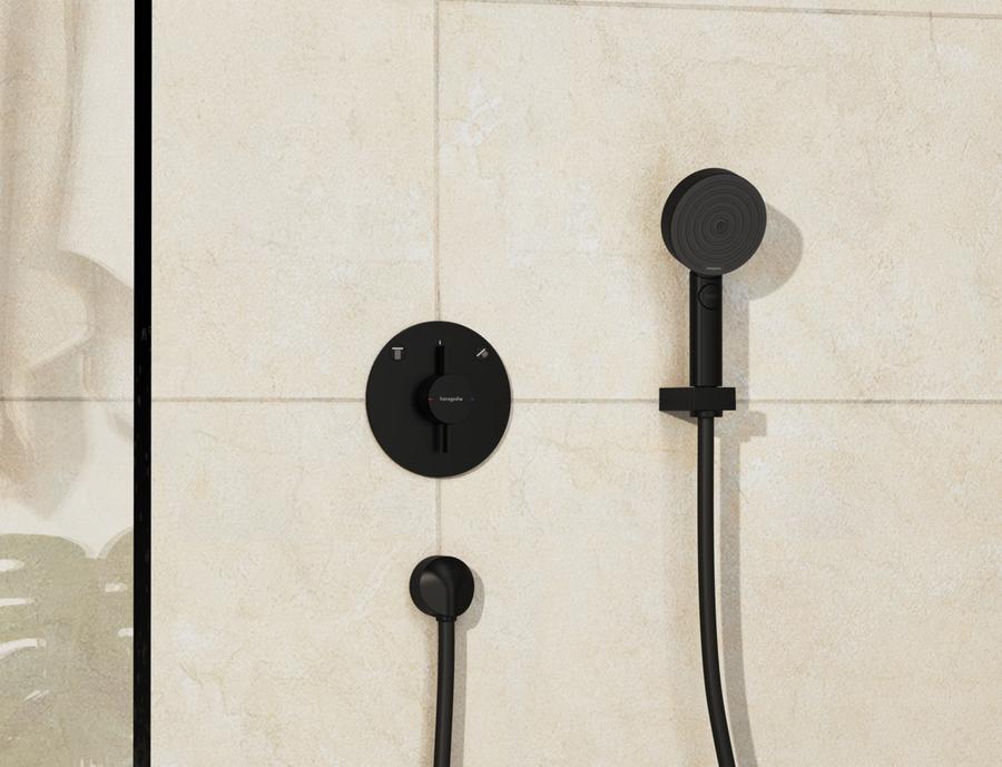 Artikelbild 8 des Artikels „hansgrohe Mischer DuoTurn S UP, für 2 Verbraucher, mattschwarz mattschwarz“