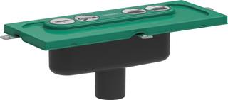 hansgrohe uBox universal Ablaufgehäuse DN 50, für vertikale Installation