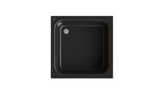 Duschwanne BetteDelta 90x90x28cm, schwarz