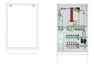 Strawa FWS Friwara WS-17-FBR-HT-CU-UP-18 5 HK, im UP-Schrank, PWÜ 17 l/min
