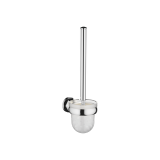 Dornbracht WC-Bürstengarnitur Madison Wd.-Modell, Glaseins. Kr.-Glas, ma, ch