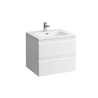 Laufen Waschtisch-Set PRO S 2 Schubladen, weiß, 60x50cm, Graphit