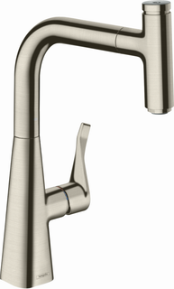hansgrohe SPT-EHM 240 Metris Select M71 m Ausz.-Ausl., 1j, sBox, Edelstahl-Optik