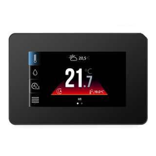 MHG Bedieneinheit ecoTOUCH als optionales Raumgerät
