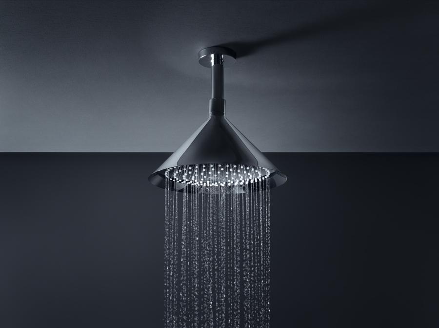 Artikelbild 3 des Artikels „hansgrohe Kopfbrause Axor mit Deckenanschluss, 240mm, 2jet, chrom chrom“