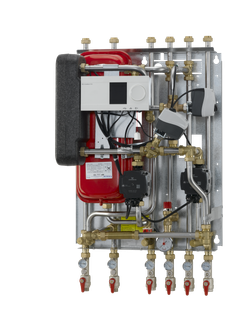 Danfoss Hausstation VX Solo II HWS, 2 HE:30kW, ECL310/A347