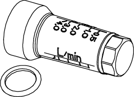 TECE Heizkreisverteiler TECEfloor Glas Durchflußm. 0,5-4,0 l/m., Ersatz