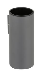 Herzbach Zahnbürstenhalter Living Wandmontage, grau matt