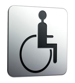 EMCO Türschild System 2 chrom, zum Aufkleben