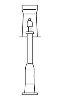 Jung Erdeinbaugarnitur S 1,25-1,8 m, DN 80