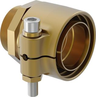 Uponor Übergangsnippel Wipex 75mmxG 2, 6 bar, Messing
