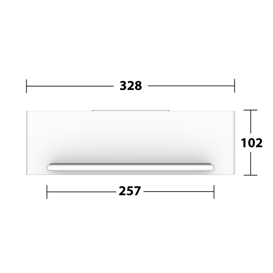 Artikelbild 10 des Artikels „Keuco Duschablage Aveno mit Glasabzieher, weiß matt weiß matt“