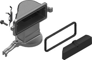 BOSCH Ersatzteil TTNR: 8737714116 Gas-Luft-Kanal WB5-IV
