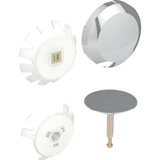 GE Fertigbauset für Badewannenablauf mit Rundgewinde, d52-13, chrg