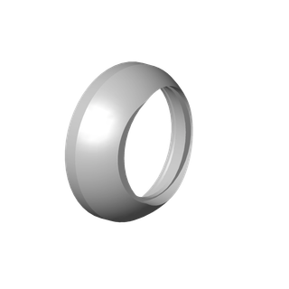 DO Haube ERSATZTEILE 092830019 D 44 x 13,5 mm Dark Platinum gebürstet