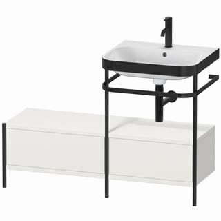 DU MWT m.Metallk,HD2+,1SK l, 2 HL, 850x 1200x490mm,bs,Nor. Weiß Sdm ES Nu. re