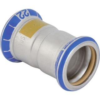 Geberit Gas-Muffe Mapress d 108mm, f Natur- u. Fl.-Gas, Edelstahl