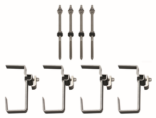 Vaillant Dachankerset auroTHERM 4 Dachank., nebeneinan., 4x Stockschr.