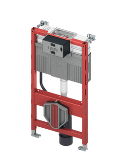 TECE WC-Modul TECEprofil H 980mm, m SPK, Betätigung vorne/oben