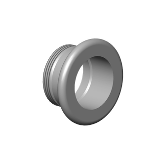 DO Luftsprudlerhülse ERSATZTEILE 092301017 D 25 x 12 mm weiß