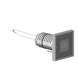 DO Bedienelement für Unterputz ET 04279802606 138 x 88 x 90 mm Platin