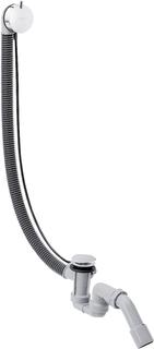hansgrohe Komplettset Flexaplus S Ab- und Überlaufgarnitur, mattschwarz