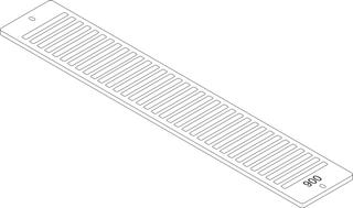 BOSCH Ersatzteil TTNR: 87183403090 Aufsteckgitter 20/22-900 RAL9016 everp