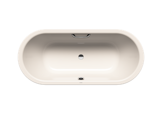 Kaldewei Badewanne CLASSIC DUO oval 113 170x75cm, Griffloch, pergamon