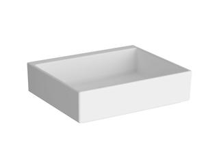 VitrA Waschtisch Compact ArchiPlan 45x39cm, ohne Hahnloch, weiß hochglanz