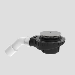 Sanit Duschablauf 824 80mm, Abg. 135Gr, waagerecht, Kunststoff