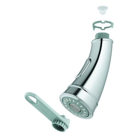 Artikelbild 1 des Artikels „GROHE Spülbrause 46890 chrom/grau “