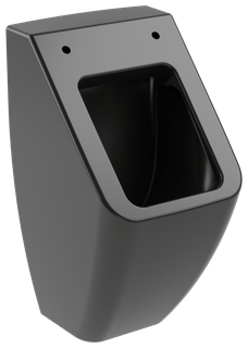 V&B Absaug-Urinal Venticello 28,5x54,5x31,5cm, f Deck, pure black C+