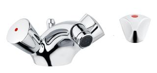 Schulte Bidet-2-GA classic-line_2 A 105mm, schw, ALG, verchr., Trianongr.