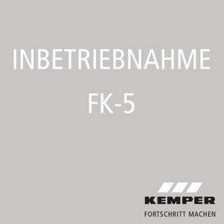 KEMPER Inbetriebnahme FK-5 Sicherheitstrennstation