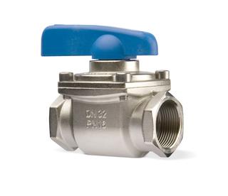 TA Universal-Kugelhahn TA 900 iSi DN 10, G 3/8 IG, Handgriff blau