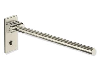 HEWI Stützklappgriff System 900 PVD Mono mob., m 1 Griffebene, Nickel gebürstet