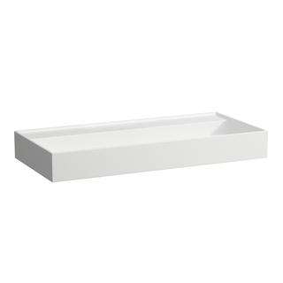 Laufen Waschtisch KARTELL 100x46cm, ubf., o. ÜL, o. Hahnl., we. ma