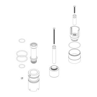 Herzbach Unterputzverlängerung MODUL7 30mm, für 1 Verbraucher