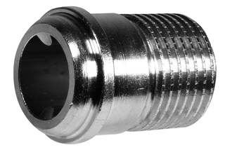 Resideo Gewindetülle Messing vernickelt, für Ventile