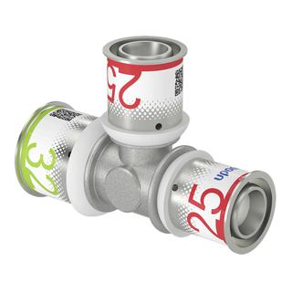 Uponor T-Stück S-Press PLUS 32x25x25mm, reduziert