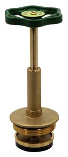 Schlösser Schrägsitzventil-Oberteil 1814 DN 50, G 2, Messing, steigende Spindel
