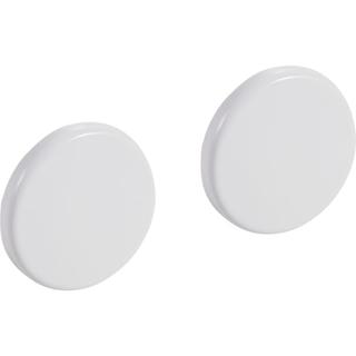 GE Set Deckkappen für Befestigungsset für Urinal, Kerafix, weiß